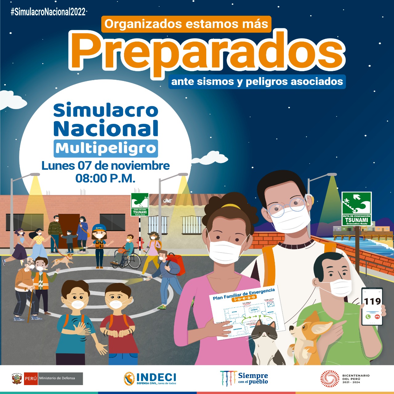 foto simulacro