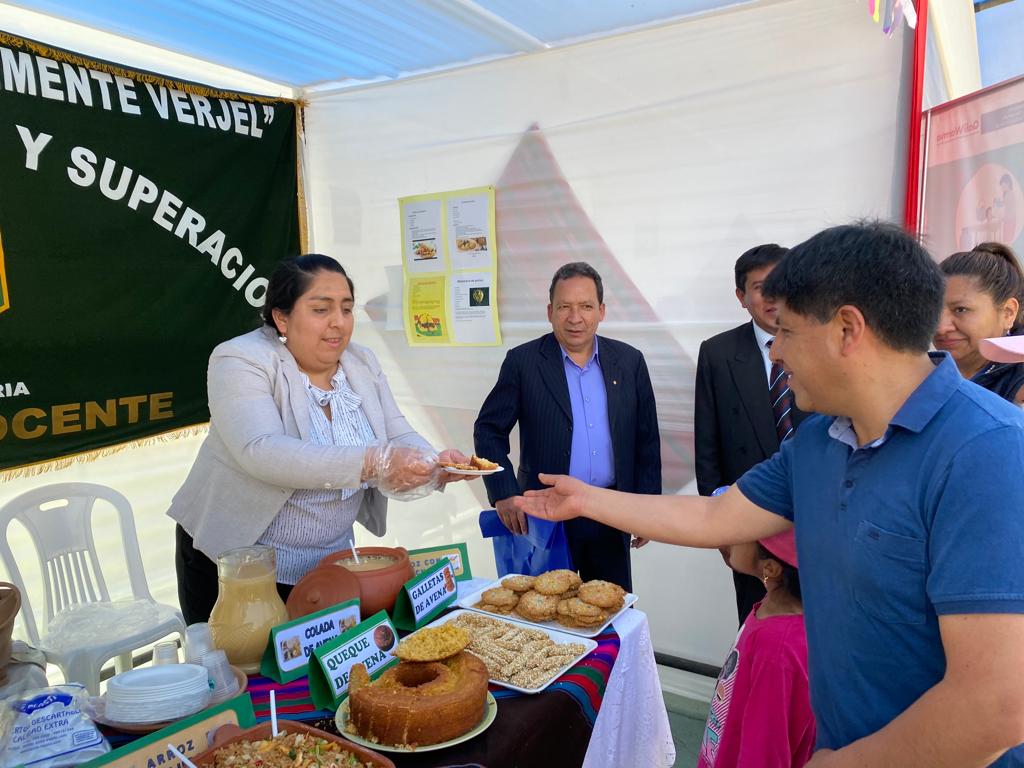 Municipalidad de Cajamarca participó en Feria de Alimentación Saludable en el marco de la celebración del “Día Mundial de la Alimentación”.