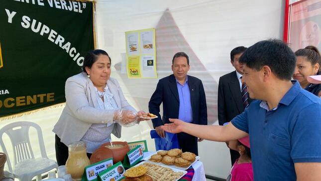 Municipalidad de Cajamarca participó en Feria de Alimentación Saludable en el marco de la celebración del “Día Mundial de la Alimentación”.