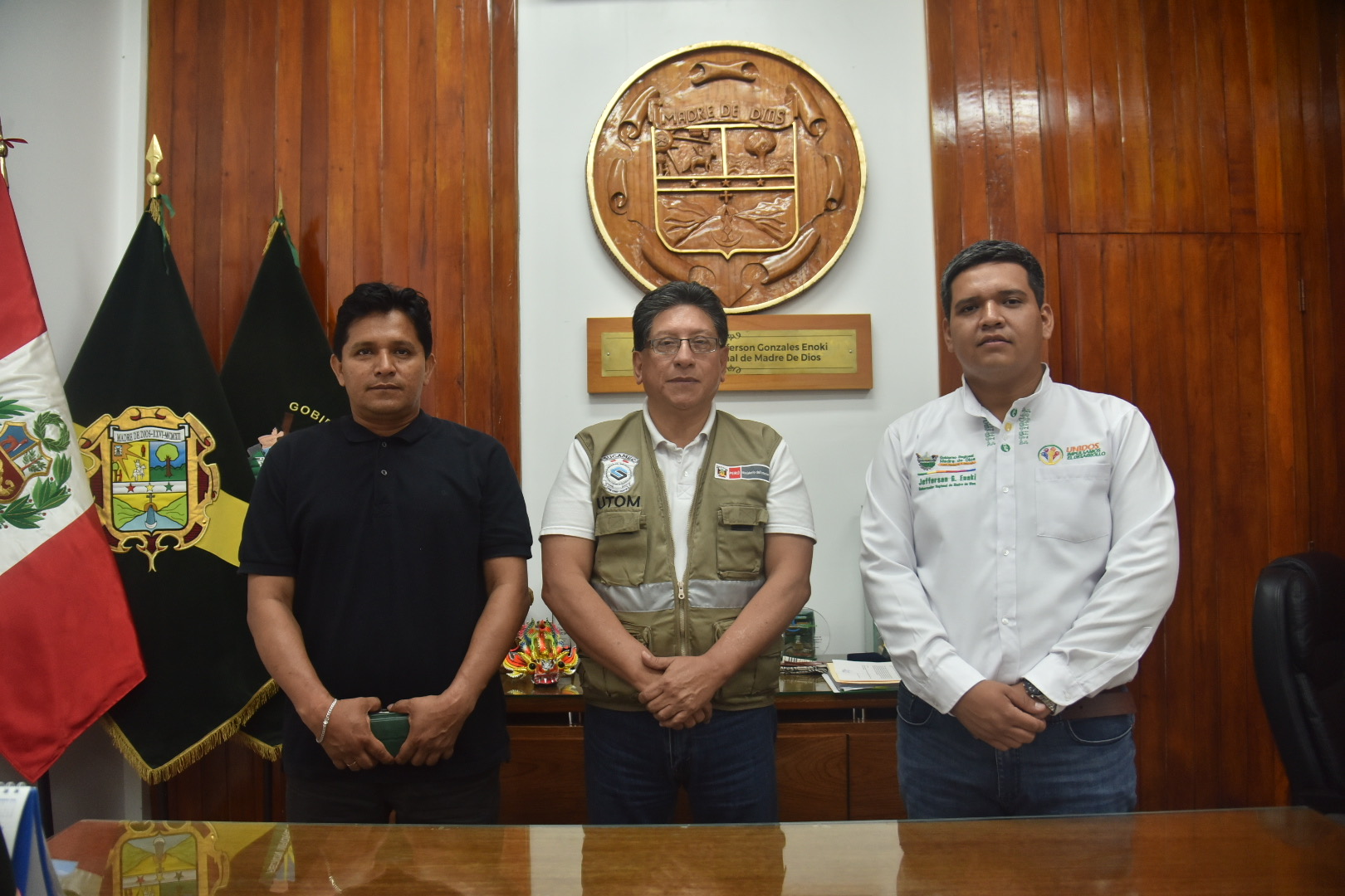 Foto 3 de la firma de convenio Sucamec y Gore de Madre de Dios