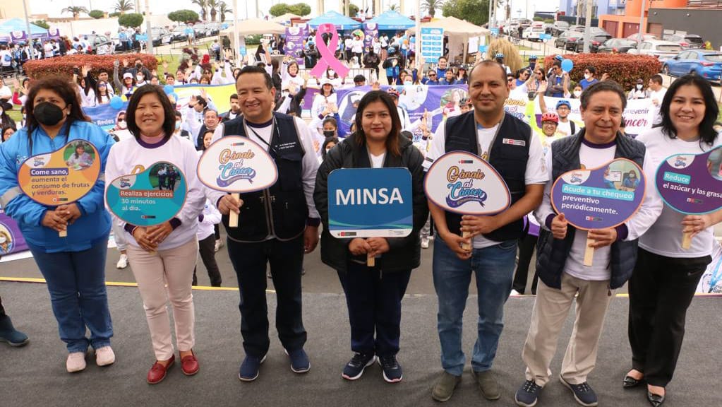 Semana Nacional de Lucha contra el Cáncer Minsa recuerda a la población los hábitos y conductas saludables para su prevención