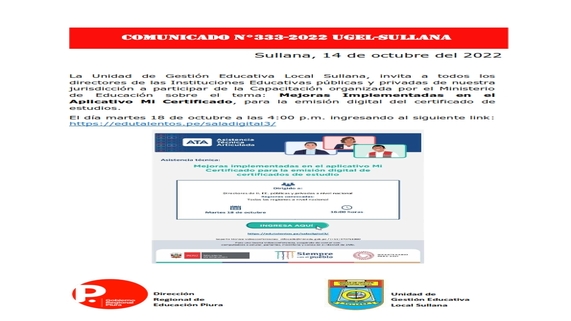 Comunicado 333
