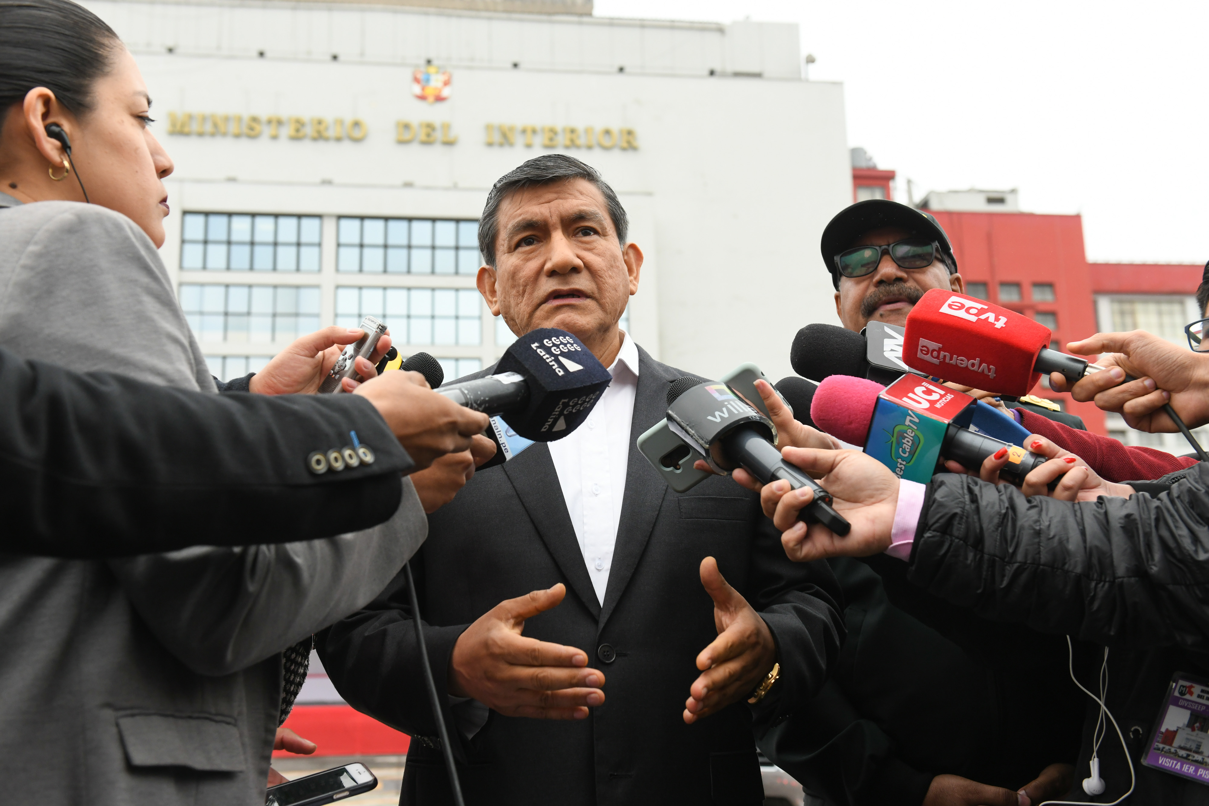 Ministro Carlos Morán.