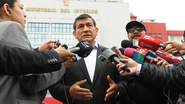 Ministro Carlos Morán.