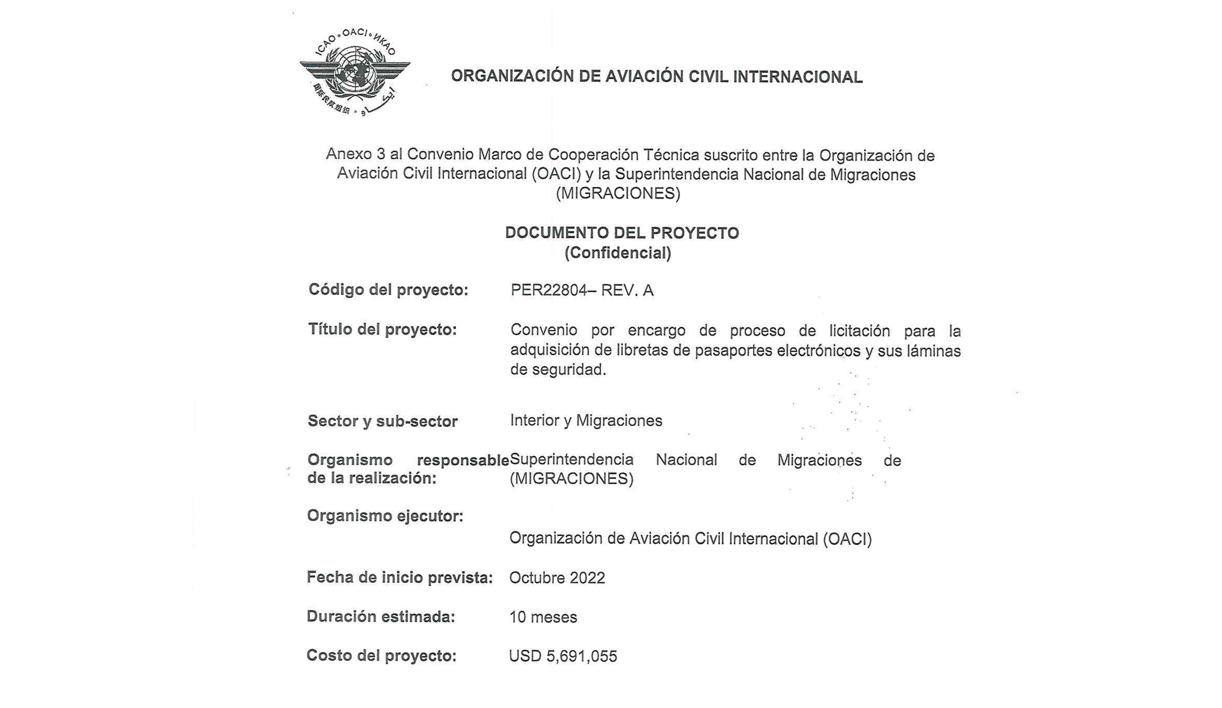 CONVENIO OACI