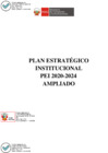 Vista preliminar de documento Plan Estratégico Institucional 2020-2024.pdf