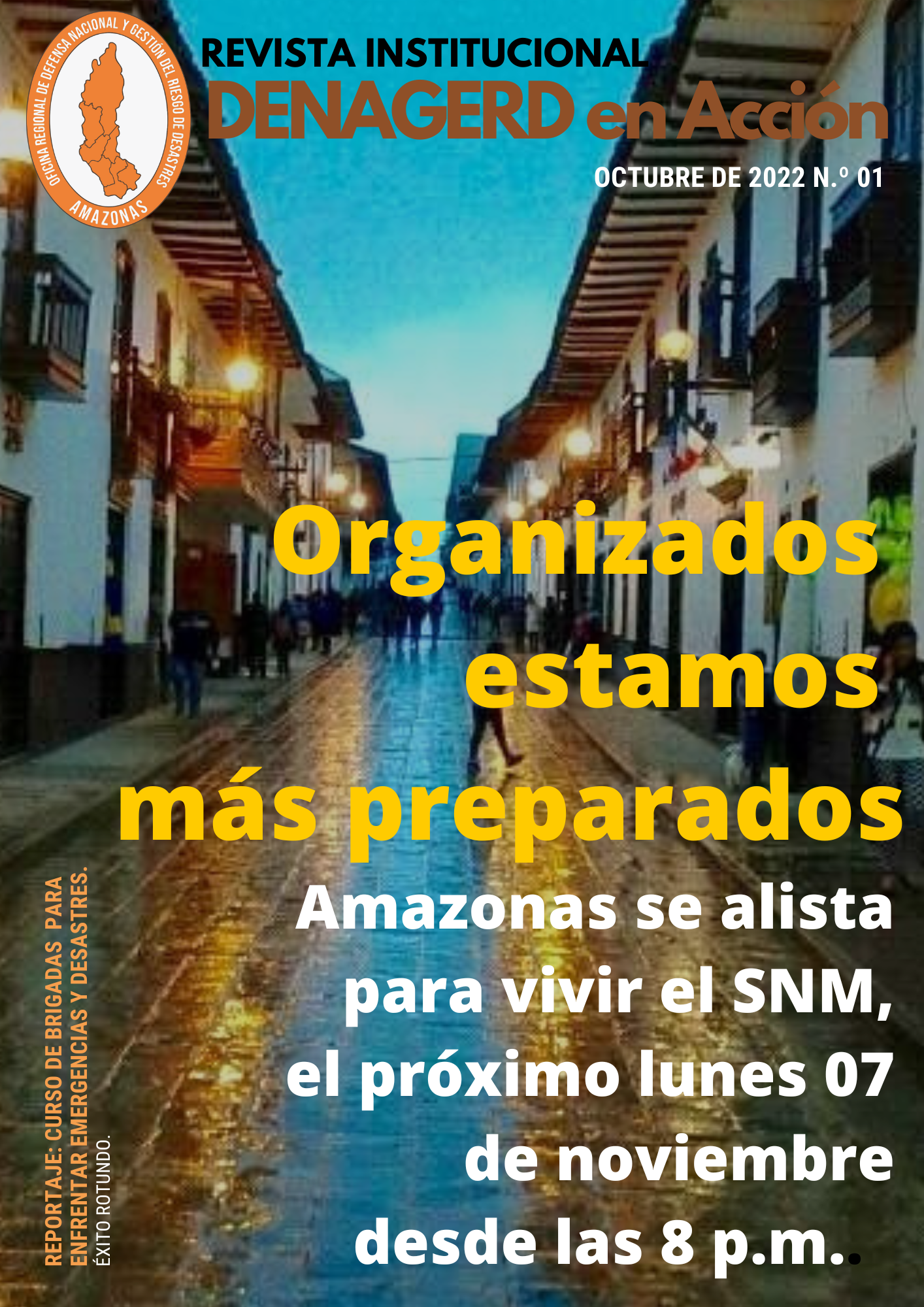 Gráfica que promueve el Tercer Simulacro Nacional Multipeligro 2022.