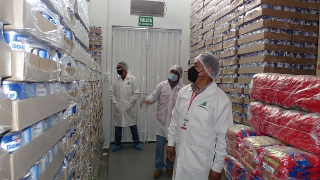 Sétima liberación como parte del servicio alimentario escolar