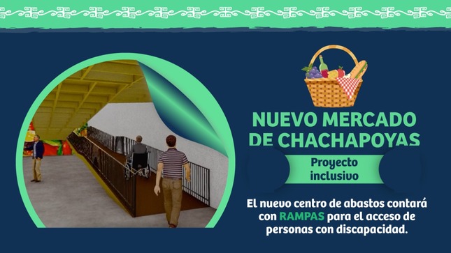 Nuevo mercado de Chachapoyas, proyecto inclusivo