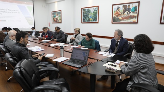 Devida y Unión Europea coordinan implementación del Pacto Social Ciudadano para la reducción de cultivos ilícitos de coca