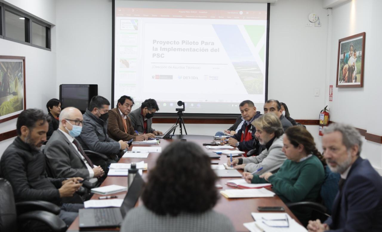 Devida y Unión Europea coordinan implementación del Pacto Social Ciudadano para la reducción de cultivos ilícitos de coca