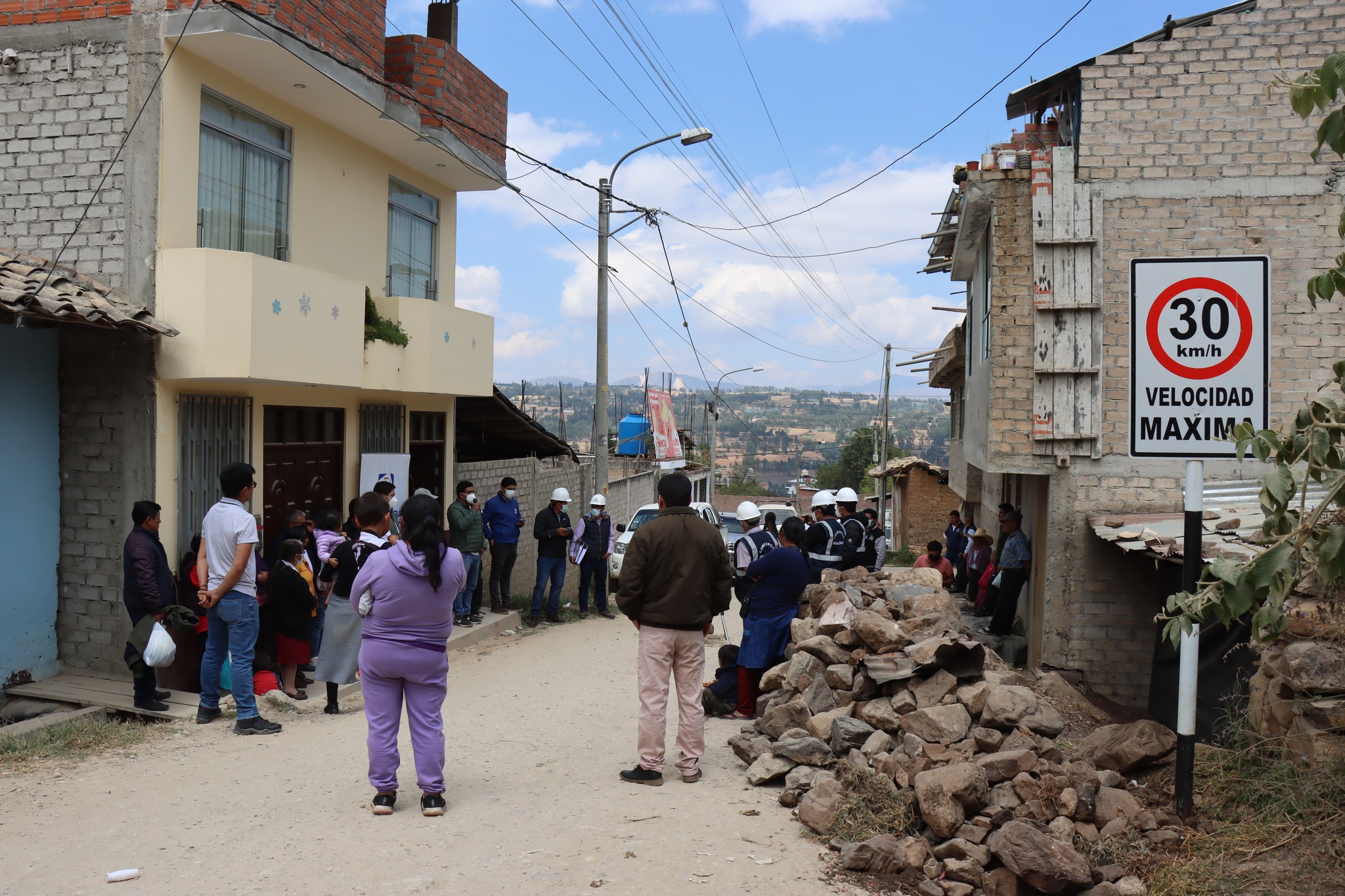 Se dará inicio al proyecto de transitabilidad vehicular y peatonal en Quillorco