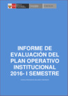 Vista preliminar de documento Evaluación I Semestral Plan Operativo Institucional 2016.pdf