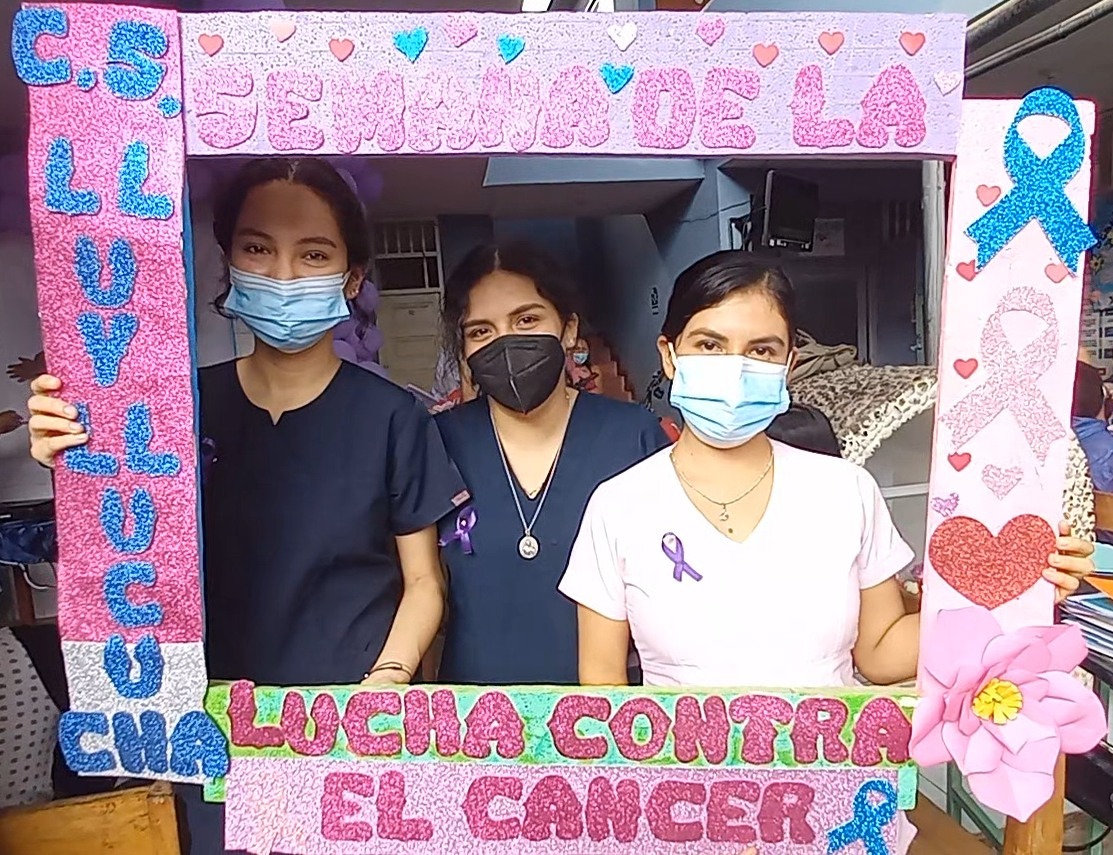 Profesionales de la salud que prestarán atención en la campaña de salud y feria informativa