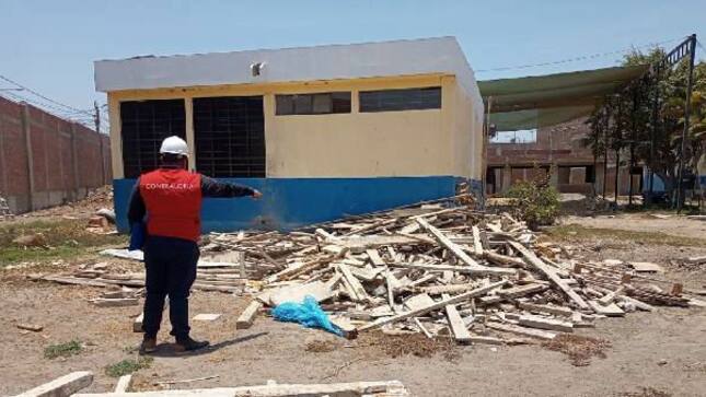 Contraloría detecta irregular adjudicación de obra de rehabilitación de colegio César Vallejo