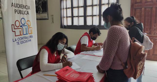 Convocan a ciudadanos de Chachapoyas a Audiencia Pública “La Contraloría te escucha”