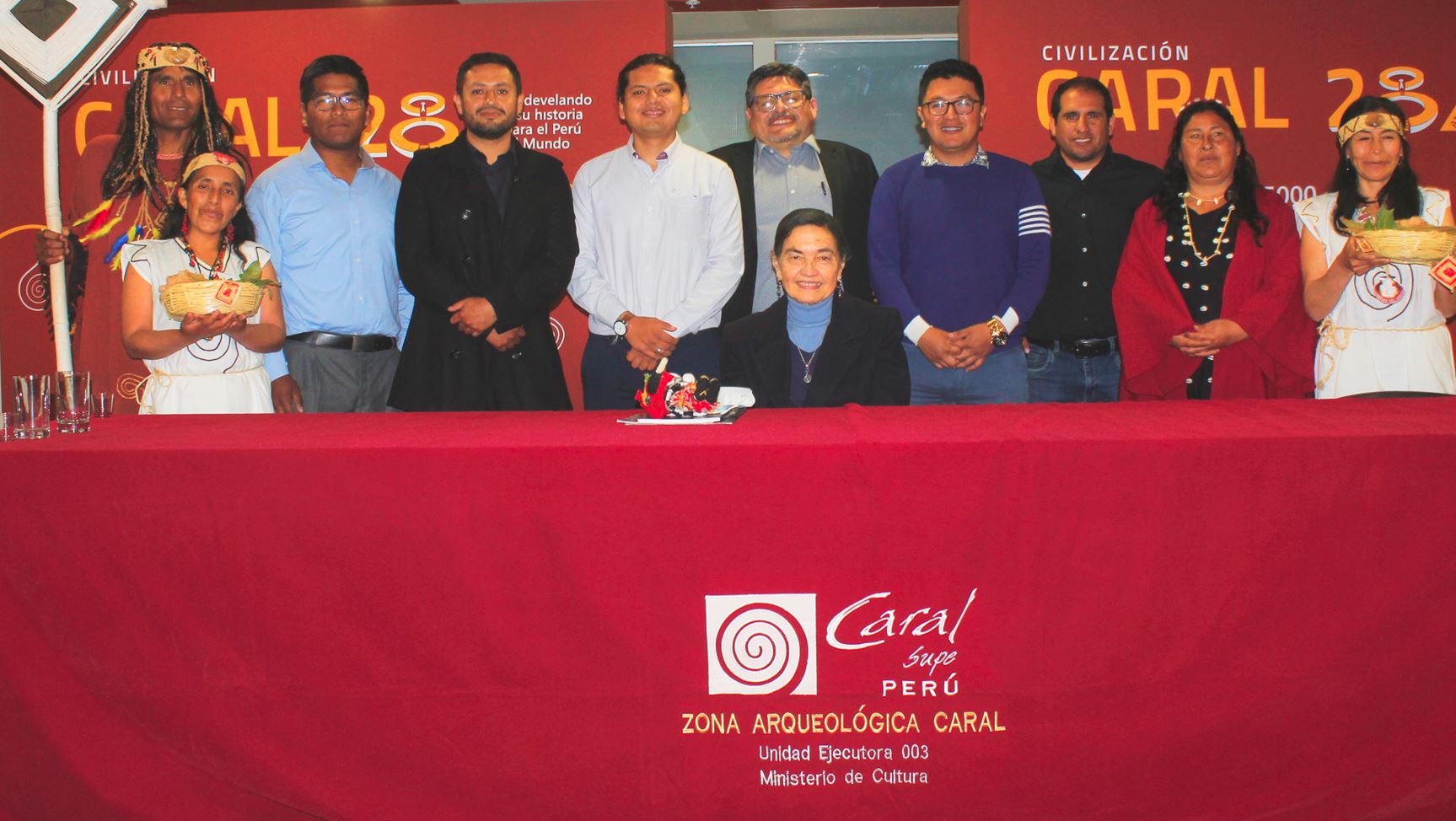 La doctora Ruth Shady Solís, directora de la Zona Arqueológica Caral, Unidad Ejecutora 003 del Ministerio de Cultura, brindó detalles de las investigaciones que se vienen realizando, desde hace 28 años