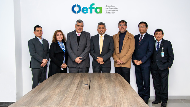 OEFA comparte experiencia de transformación digital con representantes del Ingemmet
