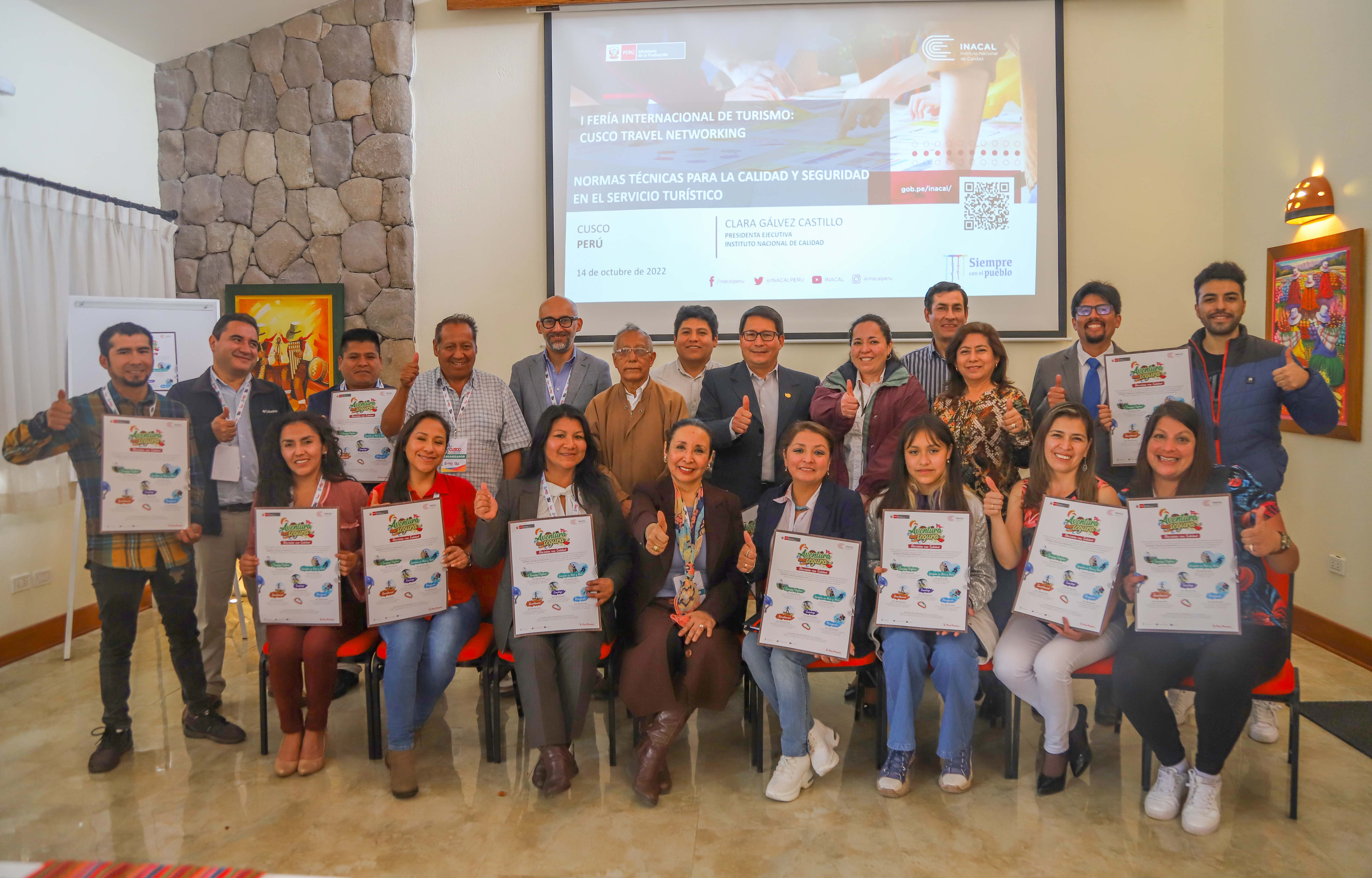Turismo de aventura: Inacal brinda orientación a operadores turísticos para aplicación de normas técnicas peruanas
