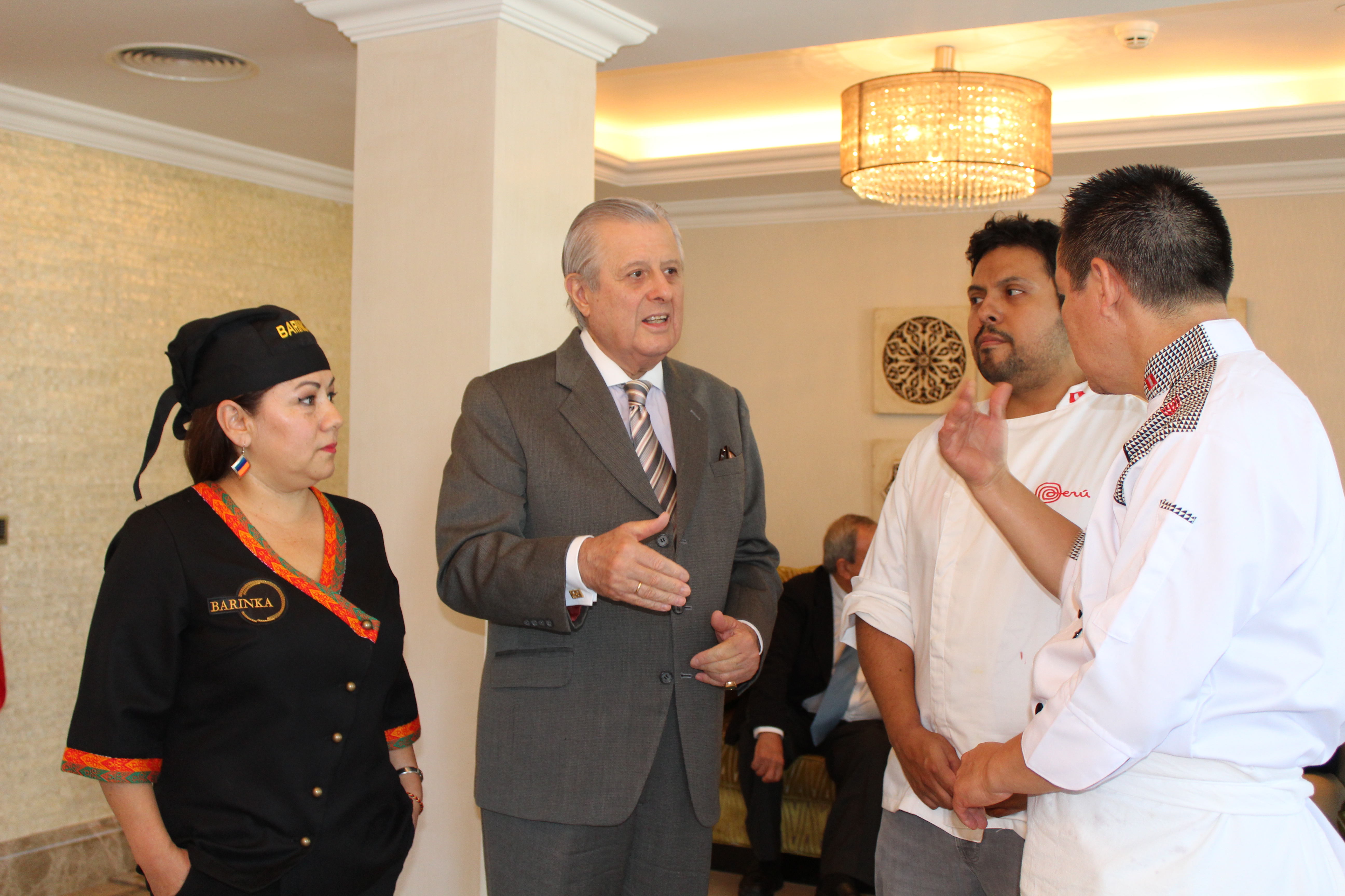 Se inauguran Jornadas Gastronómicas del Perú en el Hotel Intercontinental