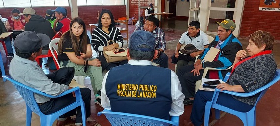 Huaura: segunda jornada de acercamiento de justicia intercultural dirigida a las comunidades y rondas campesinas de Oyón