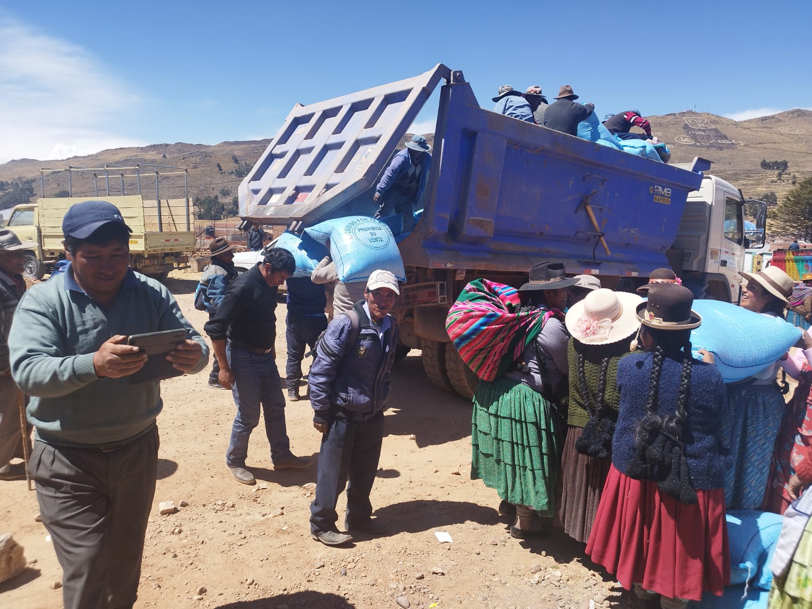 A la fecha se han entregado 55 mil kilos de semillas, respecto a la asignación de estos insumos a nivel de todo el departamento.
