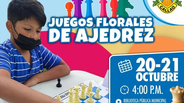 Participa y gana en los juegos florales de ajedrez del Callao