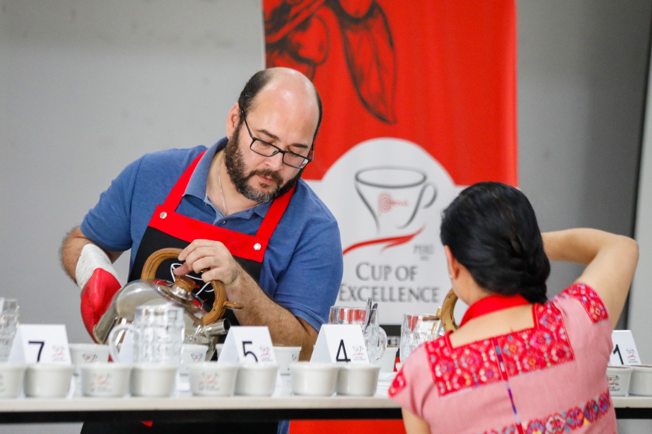 Equipo de catadores, que cumplen con el rigor técnico establecido por la Alliance for Coffee Excellence (ACE).