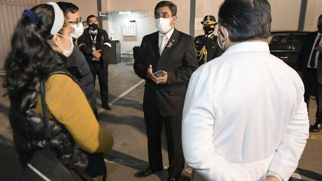 Hija de policía recibirá trasplante de hígado en Argentina gracias a gestión del Mininter