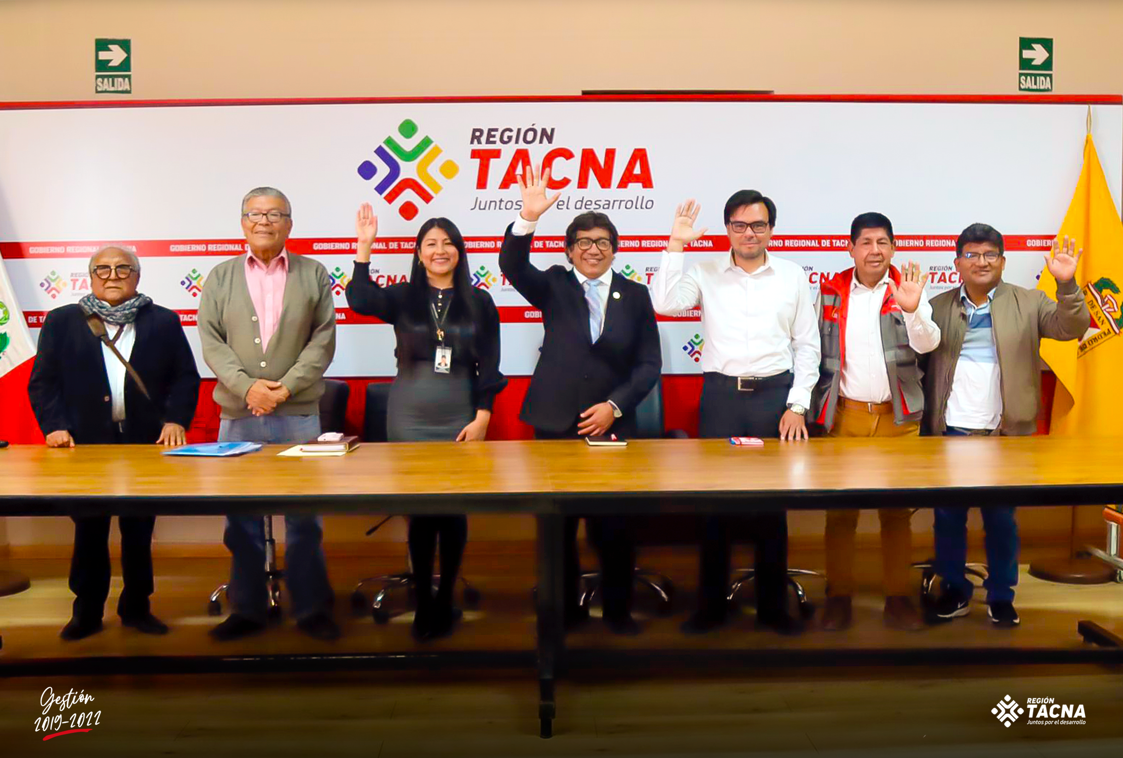 Imagen de la reunión