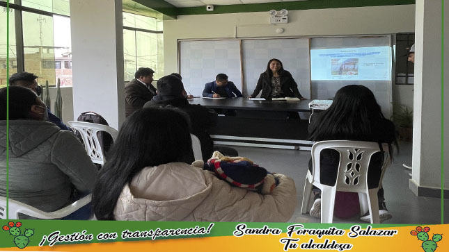visita del encargado del Proyecto Avanzar Rural, quienes mediante este proyecto buscan brindan mayor acceso a los pequeños y medianos productores agrarios.