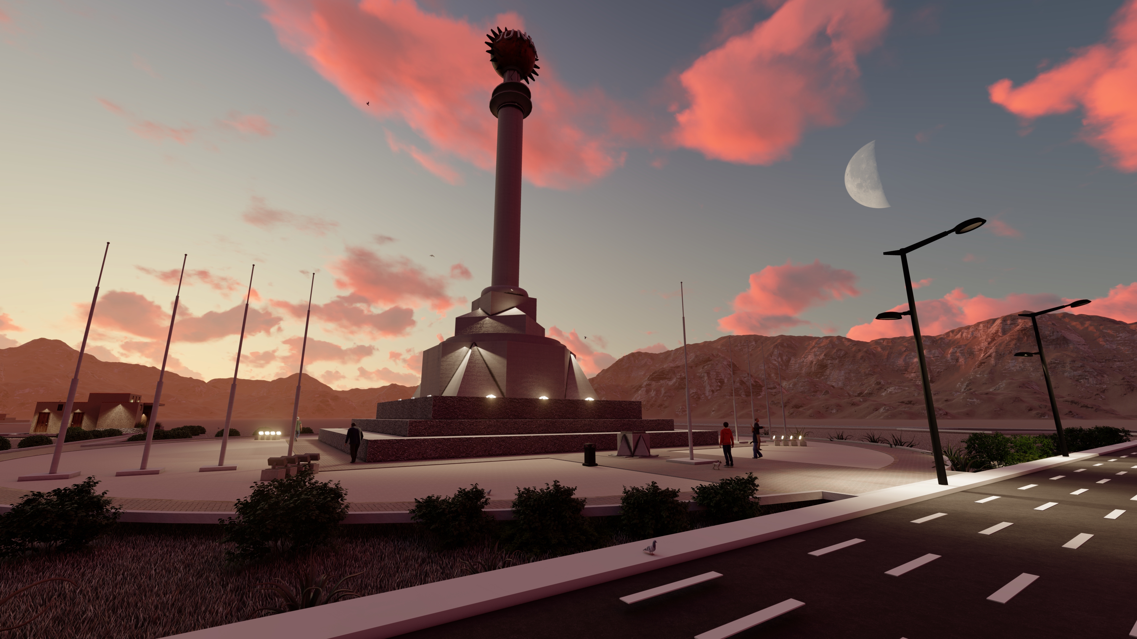 Imagen del Monumento Conmemorativo a los Vencedores de la Batalla de Junín.