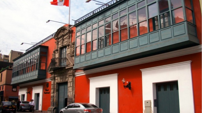 Fachada TC en el jirón Áncash, Centro de Lima