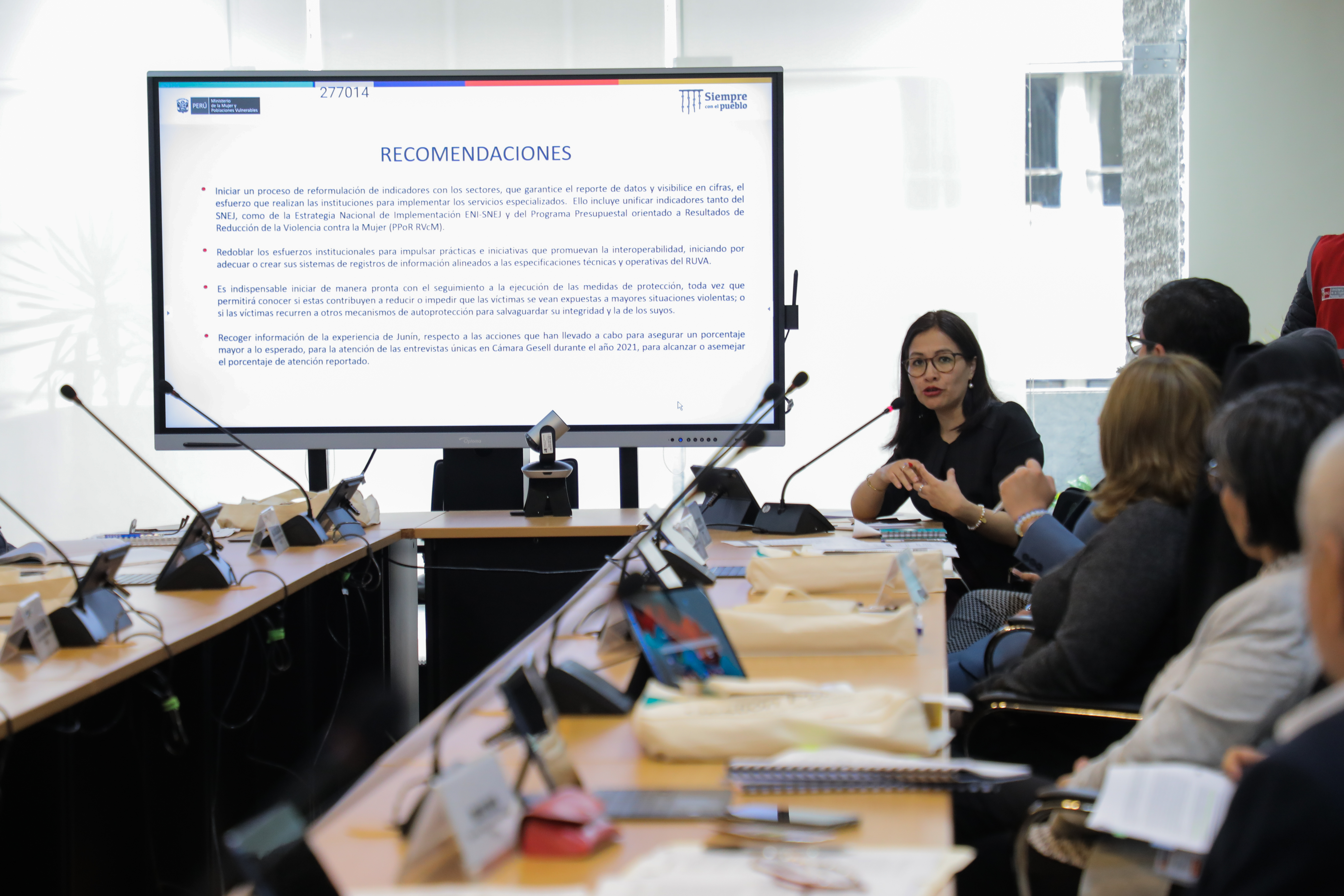 Presentación del informa de SNEJ