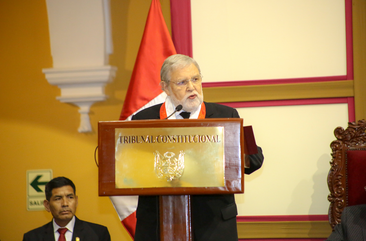 Magistrado Ernesto Blume Fortini