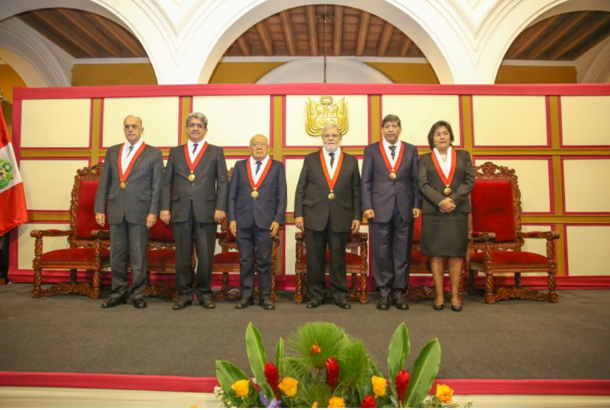 Pleno del Tribunal Constitucional del año 2019.