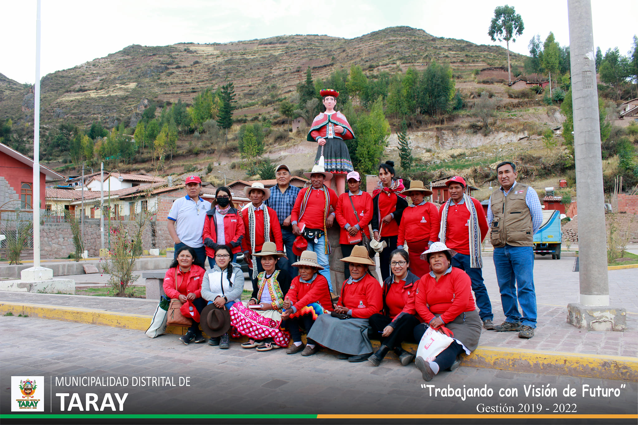 Foto de pasantía de dirigentes comunales de la microcuenca suyckutambo