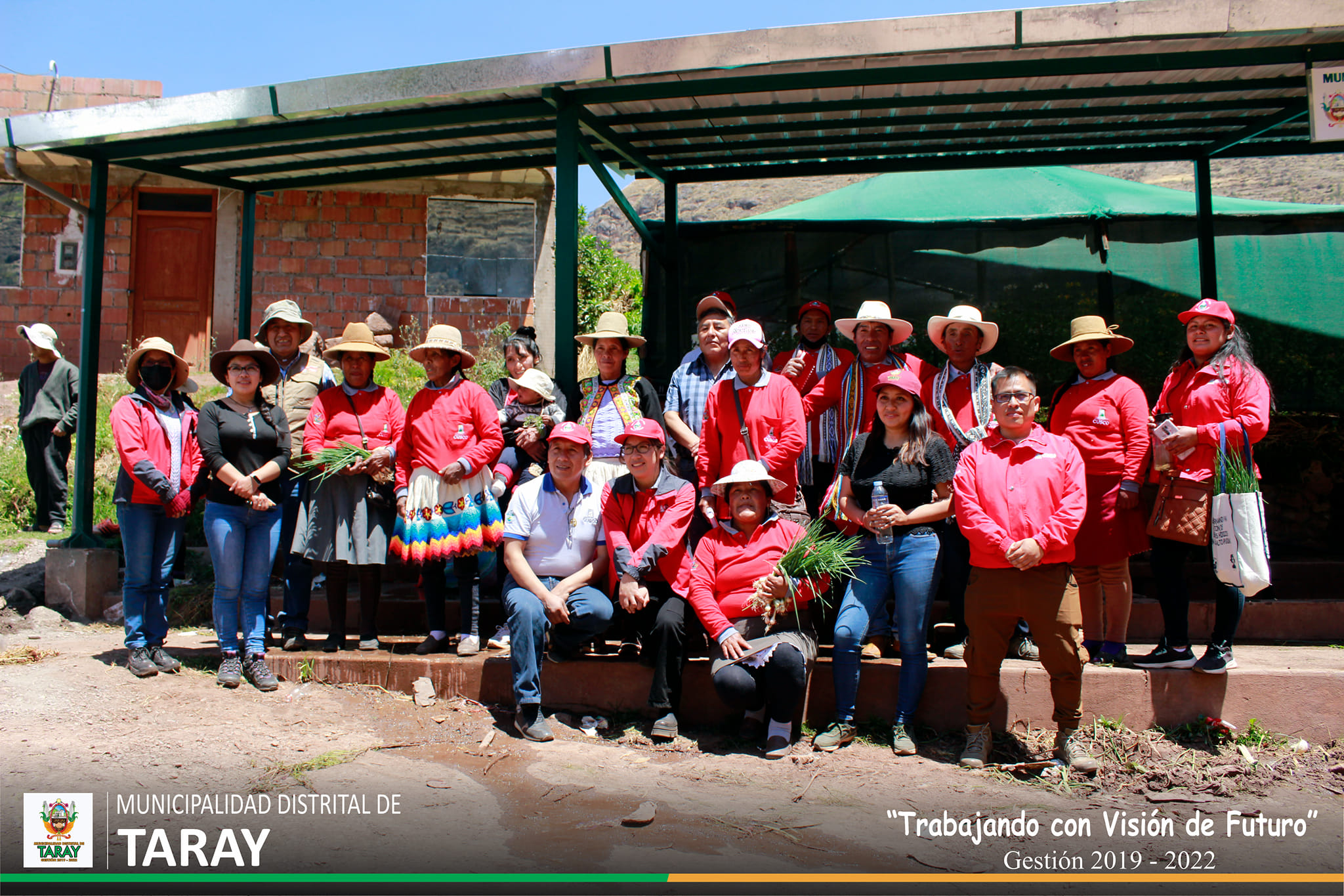 Foto de pasantía de dirigentes comunales de la microcuenca suyckutambo