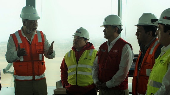 Presidente de Directorio de CORPAC brinda explicación al MTC