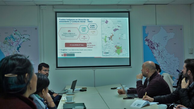 Ministerio de Cultura expuso políticas públicas para protección de los PIACI ante Equipo Especializado de Mesas Ejecutivas del MEF