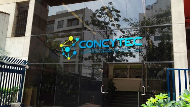 Fachada de Concytec