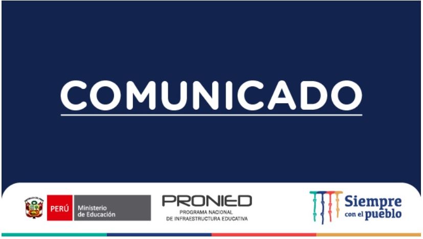 Comunicado sobre la situación de la IE Pedro Abraham Valdelomar de San Martín de Porres