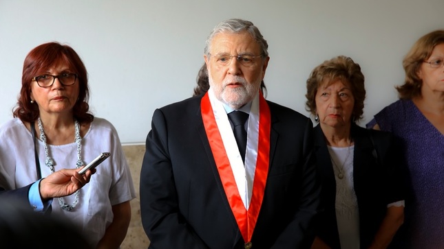 Presidente del TC rinde homenaje póstumo a exmagistrado Juan Vergara Gotelli