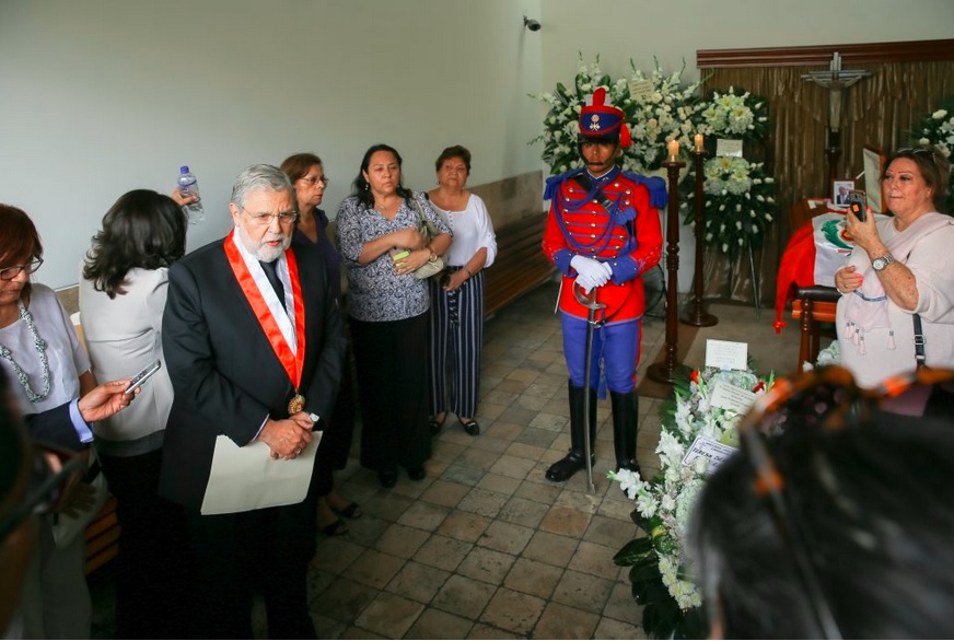 Homenaje póstumo del TC a exmagistrado Juan Vergara Gotelli
