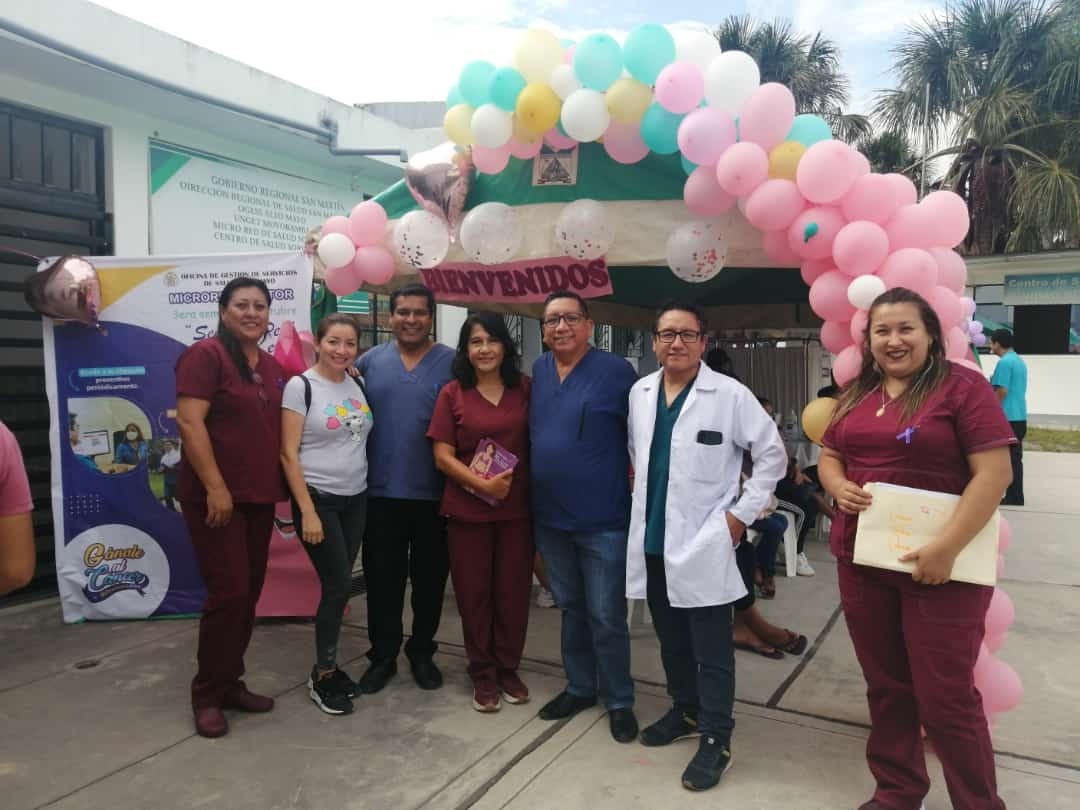 Personal médico del Centro de Salud de Soritor