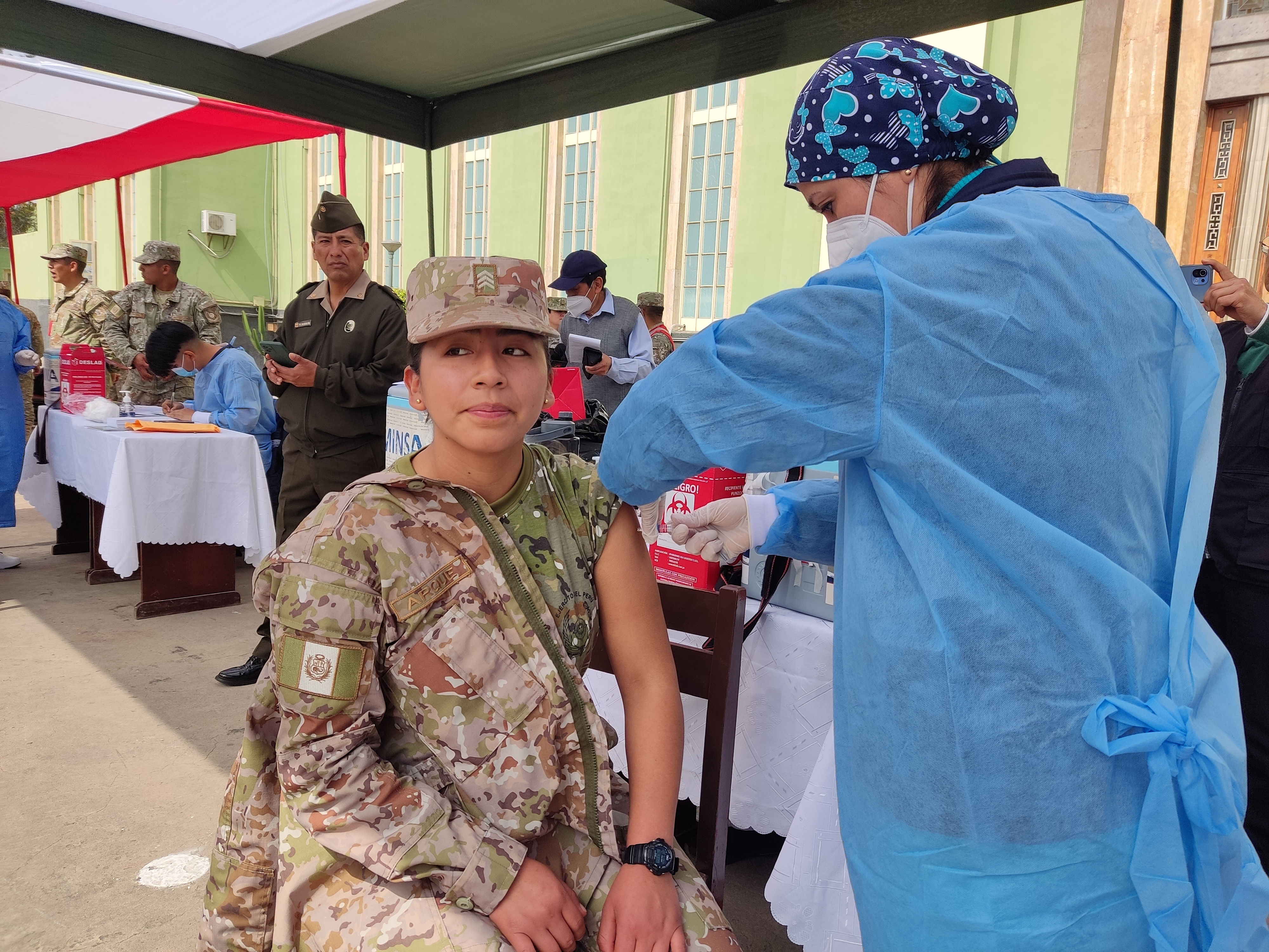 Más de 3 mil efectivos del Ejército Peruano recibirán vacuna antirrábica humana
