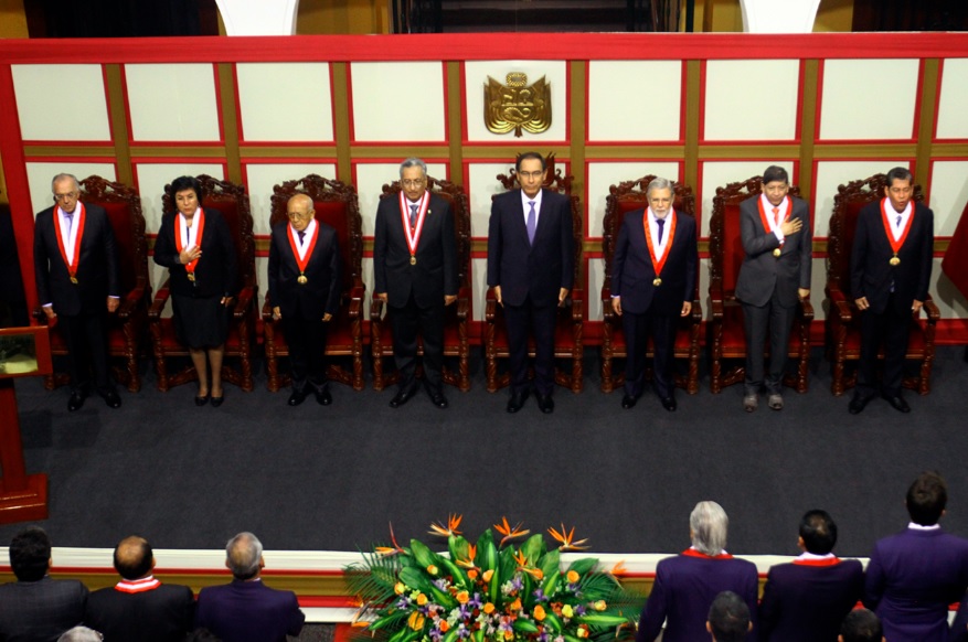 Presidente del Tribunal Constituciona inauguró Año Jurisdiccional Constitucional 2019.