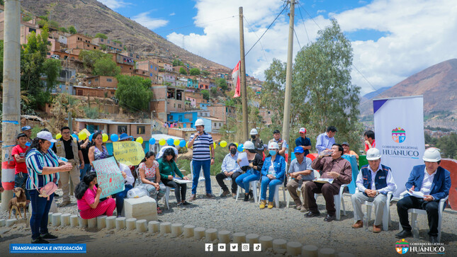 INICIA CONSTRUCCIÓN PISTAS Y VEREDAS DEL ASENTAMIENTO HUMANO LAS TERRAZAS DE LLICUA