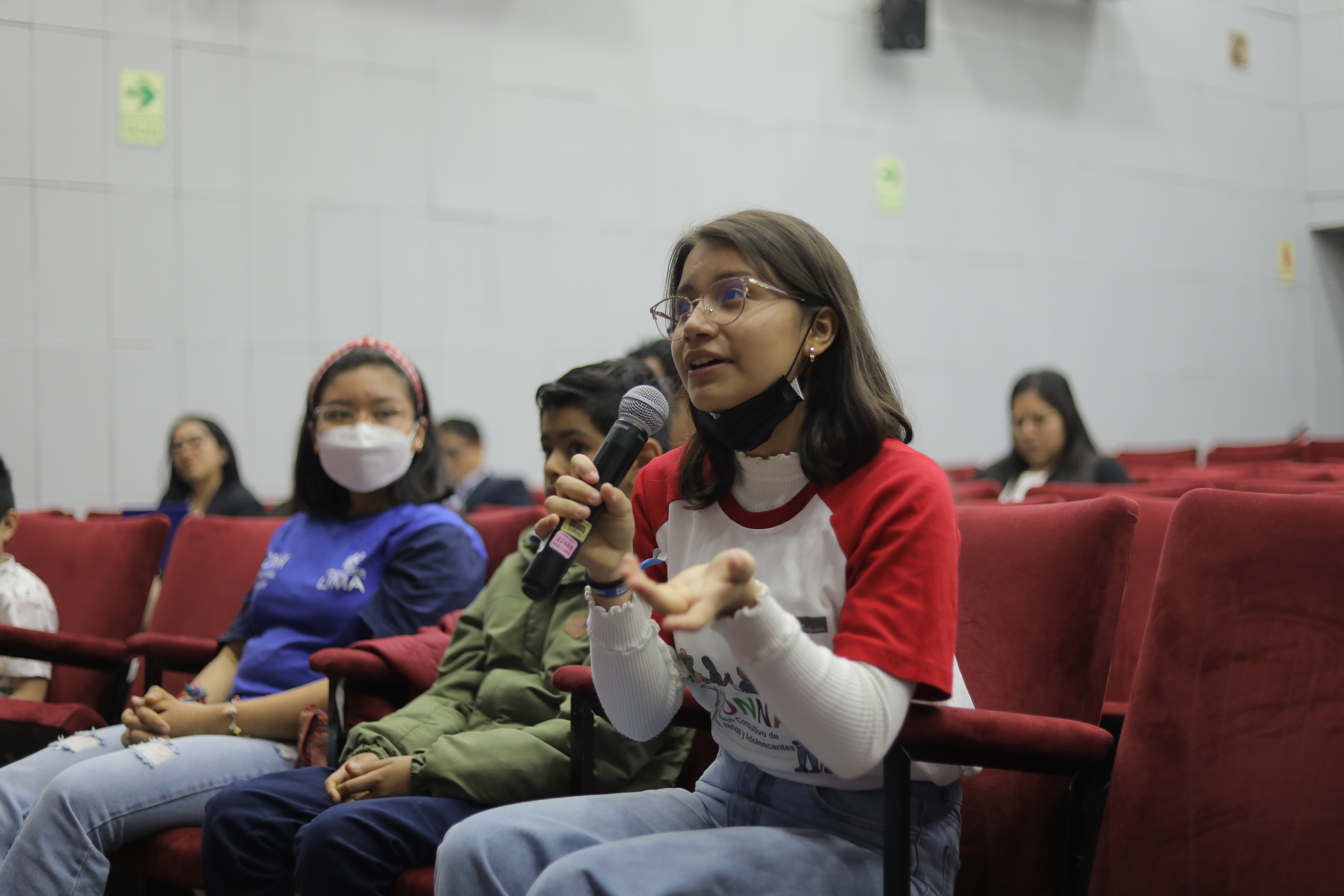 Integrantes del CCONNA presentan la Agenda Nacional de Niñas, Niños y Adolescentes 