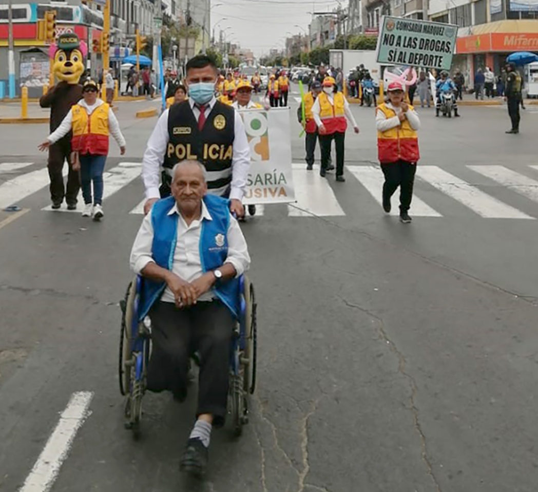 Callao: realizan pasacalle para promover derechos de personas con discapacidad